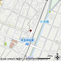 静岡県浜松市中央区有玉南町84周辺の地図