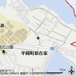 兵庫県加古川市平岡町新在家2540-13周辺の地図