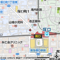 株式会社エイブル　塚口店周辺の地図