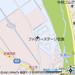 ファミリーステージ安濃公園周辺の地図