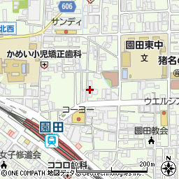 星光舎東園田店周辺の地図