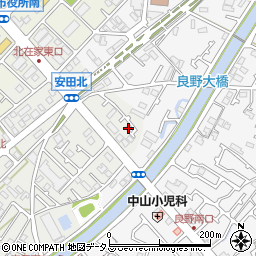 兵庫県加古川市尾上町安田109周辺の地図