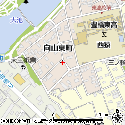 愛知県豊橋市向山東町148周辺の地図