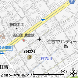 静岡県榛原郡吉田町住吉4184周辺の地図