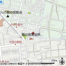 静岡県浜松市中央区市野町514周辺の地図