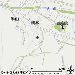 愛知県豊橋市岩崎町新谷27周辺の地図