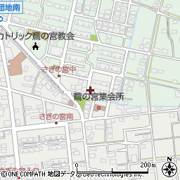 静岡県浜松市中央区市野町516周辺の地図