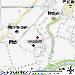 兵庫県神戸市西区押部谷町西盛154周辺の地図