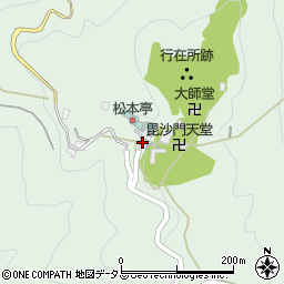 京都府相楽郡笠置町笠置神宮山周辺の地図