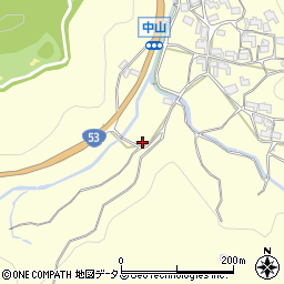 岡山県岡山市北区御津中山604周辺の地図