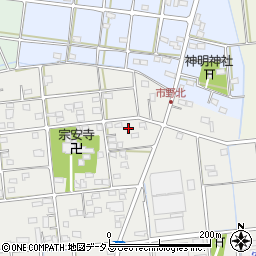 静岡県浜松市中央区市野町180周辺の地図