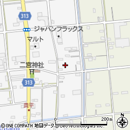 静岡県浜松市中央区貴平町185周辺の地図