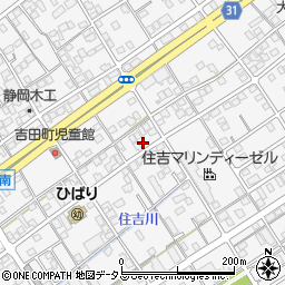 静岡県榛原郡吉田町住吉4176周辺の地図