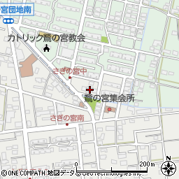 静岡県浜松市中央区市野町518周辺の地図