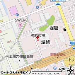 静岡県袋井市堀越502周辺の地図