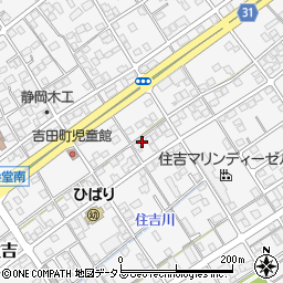 静岡県榛原郡吉田町住吉4180-1周辺の地図