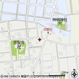 静岡県浜松市中央区市野町190周辺の地図
