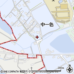 兵庫県加古郡稲美町中一色188周辺の地図