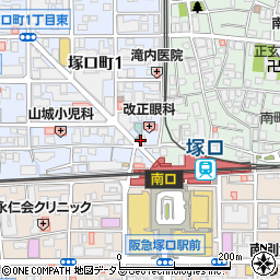 大和証券株式会社　尼崎支店・塚口営業所周辺の地図
