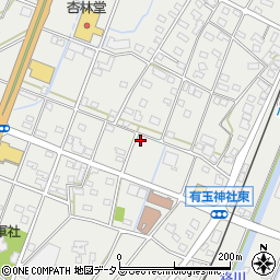 静岡県浜松市中央区有玉南町1391周辺の地図