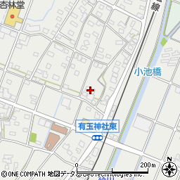 静岡県浜松市中央区有玉南町176周辺の地図