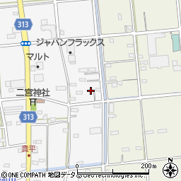 静岡県浜松市中央区貴平町187周辺の地図