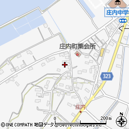 静岡県浜松市中央区庄内町835周辺の地図