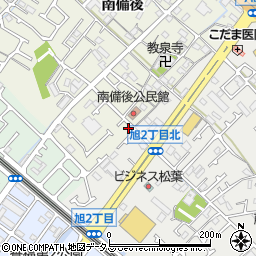 兵庫県加古川市加古川町南備後198周辺の地図