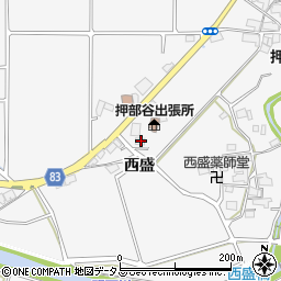 兵庫県神戸市西区押部谷町西盛313-5周辺の地図