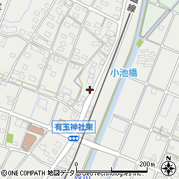 静岡県浜松市中央区有玉南町88周辺の地図