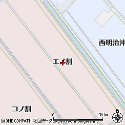 愛知県豊橋市神野新田町エノ割周辺の地図