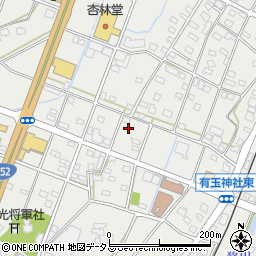 静岡県浜松市中央区有玉南町1388周辺の地図