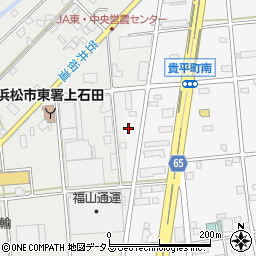 静岡県浜松市中央区貴平町540周辺の地図