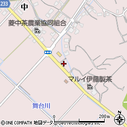 静岡県牧之原市中1180周辺の地図