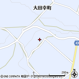 広島県三次市大田幸町185周辺の地図