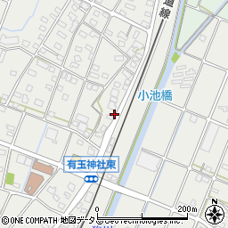 静岡県浜松市中央区有玉南町90周辺の地図