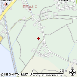 岡山県赤磐市沼田796周辺の地図