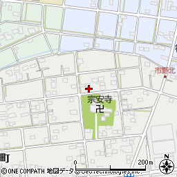 静岡県浜松市中央区市野町40周辺の地図