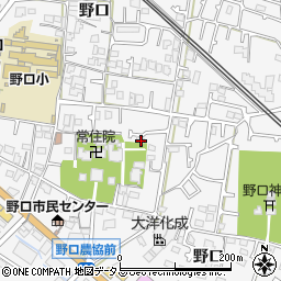 兵庫県加古川市野口町野口390-10周辺の地図