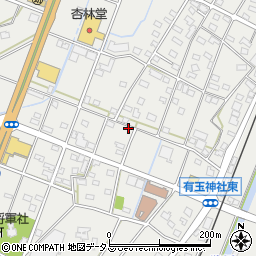静岡県浜松市中央区有玉南町1390周辺の地図