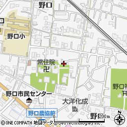 兵庫県加古川市野口町野口390-11周辺の地図