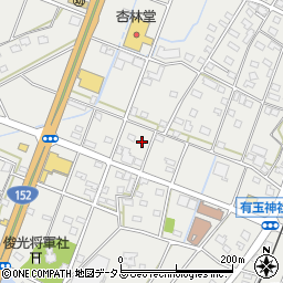 静岡県浜松市中央区有玉南町1378周辺の地図