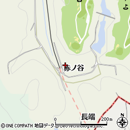 愛知県知多郡美浜町野間赤ノ谷周辺の地図