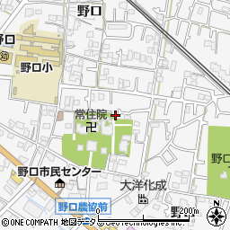 兵庫県加古川市野口町野口390-12周辺の地図