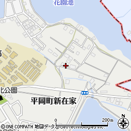 兵庫県加古川市平岡町新在家2543-4周辺の地図