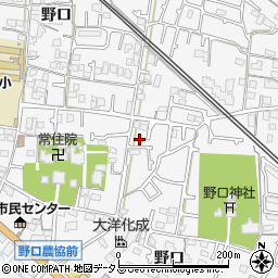 兵庫県加古川市野口町野口390-5周辺の地図