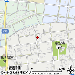 静岡県浜松市中央区市野町69周辺の地図