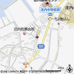 静岡県浜松市中央区庄内町441周辺の地図