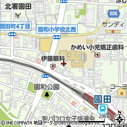 阪神医療生活協同組合 小中島診療所 ヘルパーステーション..周辺の地図