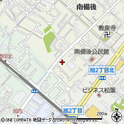 兵庫県加古川市加古川町南備後187周辺の地図